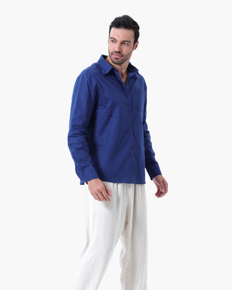 Completo lino Old Money (Manica lunga)
